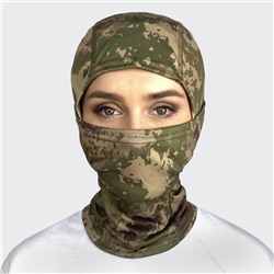 Универсальная балаклава в камуфляже Vegetated Pattern - эффективная маскировка на большинстве типов местности. №24