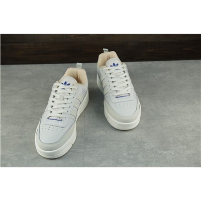 Adidas Forum Low Off из натуральной плотной кожи