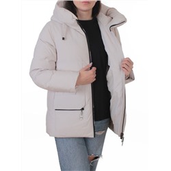 M-M05 GRAY/BEIGE Куртка зимняя женская (150 гр. холлофайбер)