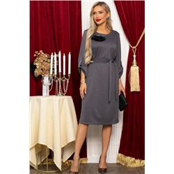 Платье Лайма (серое) П14793-4М