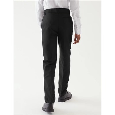2pk Boys' Slim Leg School Trousers (2-18 Yrs)