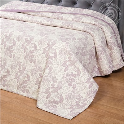 Покрывало жаккардовое Ясмина фиолетовое