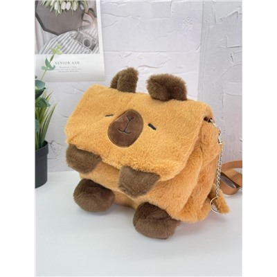 Плюшевый рюкзак "Capybara", 26*25 см