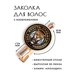 HZF-0135 Заколка Тигр