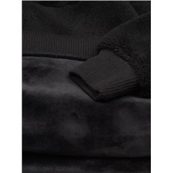 108 BLACK Худи женское Тедди на флисе