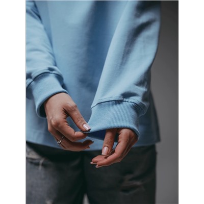 Свитшот Русь голубой Лт