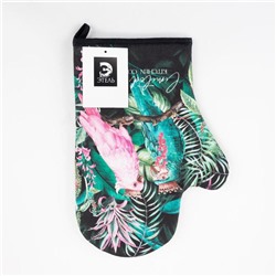Варежка-прихватка "Limited edition" 20х28см,саржа, 100% хлопок, ватин 250г/м2