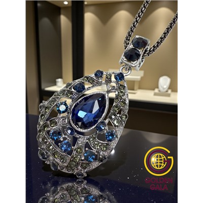 Кулон на толстой цепочке "Женская грация" Арт КШ2130/23