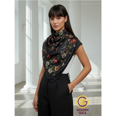 Платок шелковый большой "Парижанка" Арт 2428/23