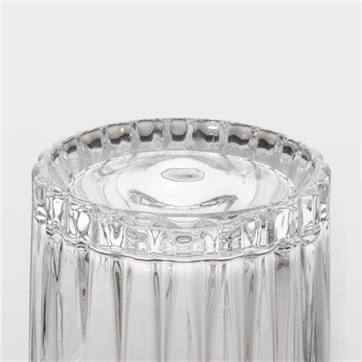 Стаканы Magistro «Богема. Полоса», 310 мл, 8.3×7.7×9 см, набор 6 шт., стекло, прозрачные