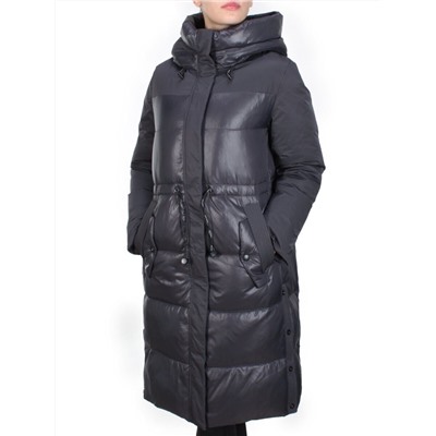 8986 DARK GRAY Пальто зимнее женское CORUSKY (200 гр. холлофайбера)