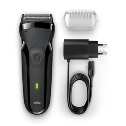 Braun Elektrischer Rasierer quot;Series 3 300Squot; in Schwarz  Электробритва "Серия 3 300S" в черном