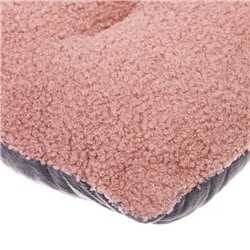 Сидушка на стул "SOFT" 40*40 см, цвет пудровый