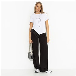 Футболка с декором из сетки, Нарушая границы стиля