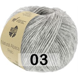 Пряжа Lana Grossa Natural Alpaca Pelo