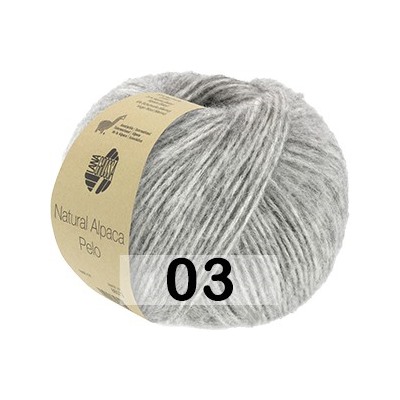 Пряжа Lana Grossa Natural Alpaca Pelo
