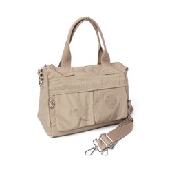 Сумка женская текстиль BoBo-1540,  1отд,  плечевой ремень,  серый 266132