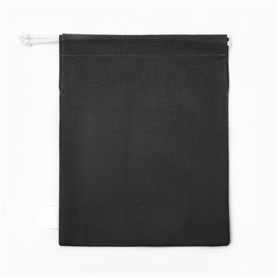 Мешочек текстильный Этель Home collection black27×34 см, 45% лён, 55% хлопок