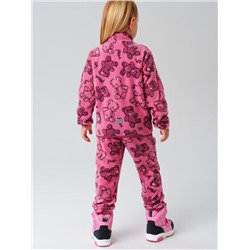 Комплект флисовый для девочки: куртка, брюки