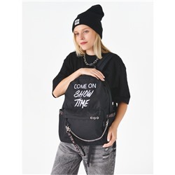 Рюкзак «Come on Show Time» чёрный с чёрным