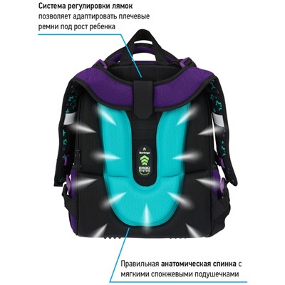 Ранец Berlingo Expert "Pegas" 37*28*16см, 2 отделения, 2 кармана, анатомическая спинка