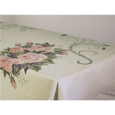 П5-16С231 Скатерть 145*180 "Розы анютины глазки" рис. 3