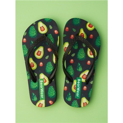Сланцы «Авокадо черные» детские