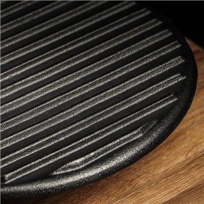 Крышка-пресс Magma «Гриль», 24×5.5 см, чугун, чёрная