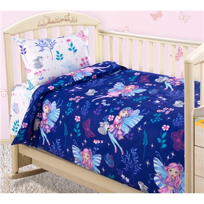 Ткань перкаль Детский / Лесные нимфы 1 (основа)