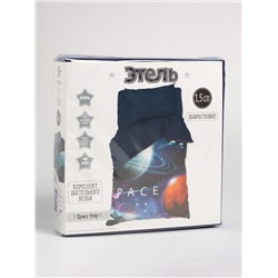 Постельное бельё Этель 1,5 сп "Space trip" 143х215 см, 150х214 см, 50х70 см -1 шт, 100 % хлопок, бязь