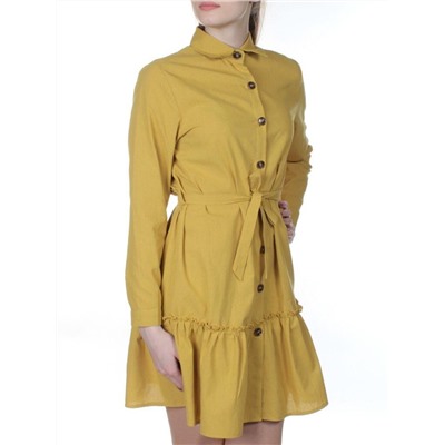 806 Платье хлопковое с рюшами Fashion