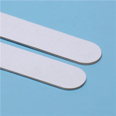 Набор пилок для ногтей на деревянной основе, прямые, 180 грит, 18 см, 2 шт.