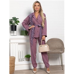 Костюм брючный Стилизация (нежно-розовый) К15332-4М