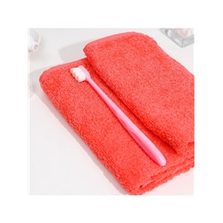 Сверхмягкая зубная щётка, 10000 щетинок, ребристая, розовая