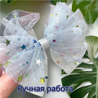 Заколка для волос "Уточка" с бантом УТ17 тип 4