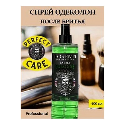 LORENTI Спрей после бритья ENERGY, Mix, 400 мл