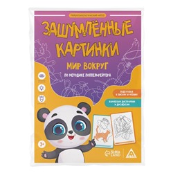 Нейропсихологический набор «Зашумлённые картинки. Мир вокруг. По методике Поппельрейтера», 16 карточек, 3+
