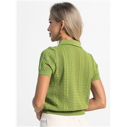 Поло Важный момент (зеленое яблоко) Б15373-7М