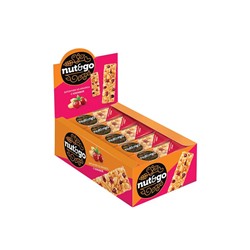 «Nut&Go», батончик с арахисом и клюквой, 42 г (упаковка 18 шт)