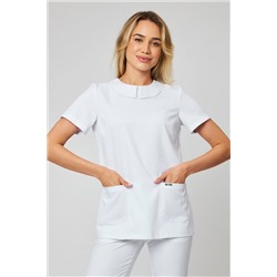 Блуза медицинская женская 3-98-21-1 / Kiara 0 Blanc de blanc