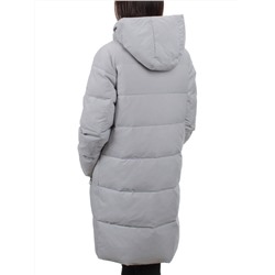 98720 LT. GRAY Пальто зимнее женское (холлофайбер 150 гр.)
