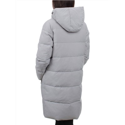 98720 LT. GRAY Пальто зимнее женское (холлофайбер 150 гр.)