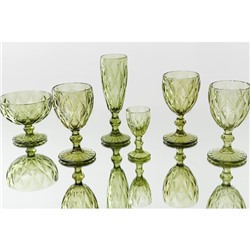 Бокал для шампанского Magistro «Круиз», 160 мл, 7×20 см, стекло, зелёное