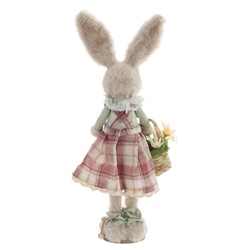 Фигурка декоративная "Зайка", L13 W10 H42 см