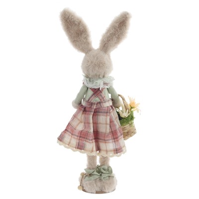Фигурка декоративная "Зайка", L13 W10 H42 см