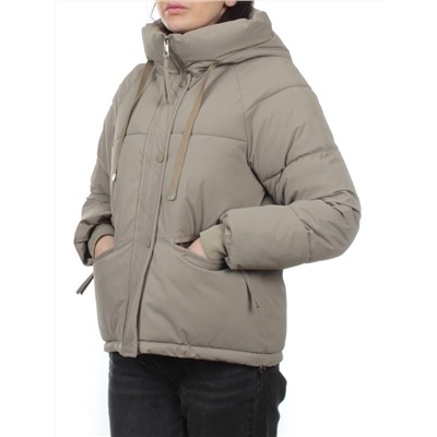 A2301 KHAKI Куртка зимняя женская (150 гр. холлофайбер)