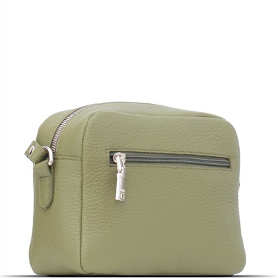 Женская кожаная сумка Richet 2611Н1Н Dalia Green tea