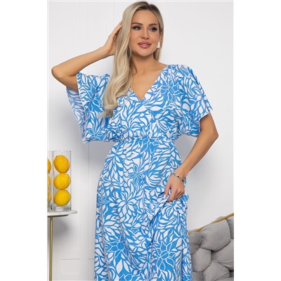 Платье Летнее настроение (голубое) П13728-7М