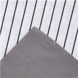 Постельное бельё Этель евро Stripes 200х215 см,225х240 см,50х70± 3 см - 2 шт, новосатин