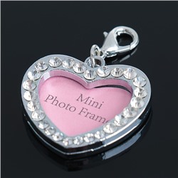 Адресник под записку «Сердечко», 3×3 см